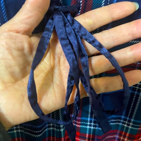 La Vie En Rose, Onesie plaid romper - Picture 3 of 5